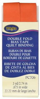 Double Fold Quilt Binding Orange - 117706058