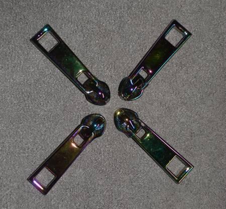 Rainbow Zipper Pulls, Pack of 4 PUL-MU