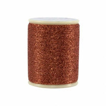 Razzle Dazzle Polyester Metallic Thread 8wt 110yds Copper Coin 120012XX272