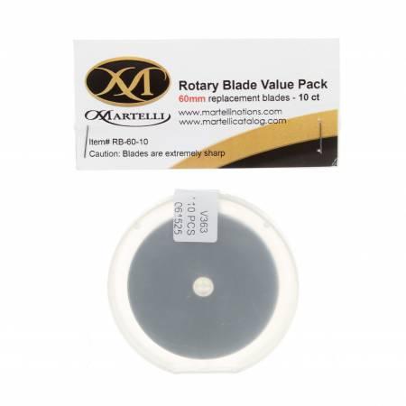 Rotary Blade 60mm Replacement Bulk Pack 10ct Previously Item 6010VP