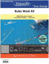 Ruler Work Kit + Janet's Ruler Quilt Design Book WF-RULERWORKKIT-LS