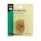 Safety Pin Brass Assorted Size 00/0 50ct