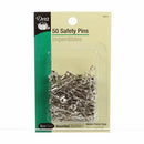 Safety Pin Nickel Size 1/2 50ct