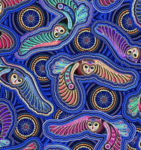 Sahul Land-Owls Blue OA-597001