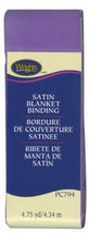 Satin Blanket Binding Purple Grape - 117794920