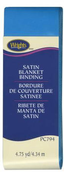 Satin Blanket Binding Turquoise - 117794069