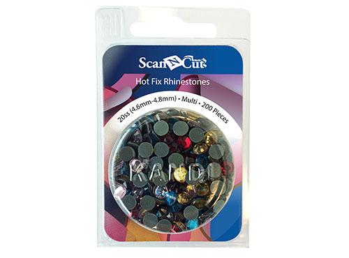Scan-N-Cut Multi-Color Rhinestones 20SS Refill Pack CARS20M