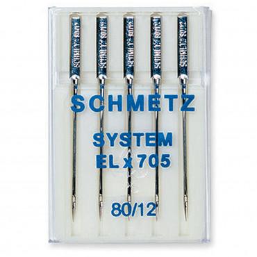 Schmetz Overlock / Serger Machine Needle ELX705 Size 12/80