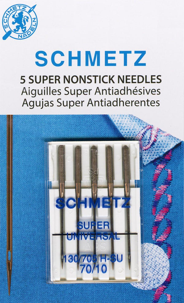 Schmetz Super Nonstick Needles 5ct size 70/10