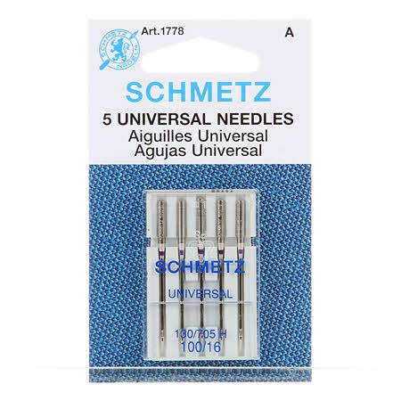 Schmetz Universal Machine Needle Size 16/100 - 1778
