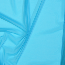 Sheer Stretch Mesh Turquoise-36