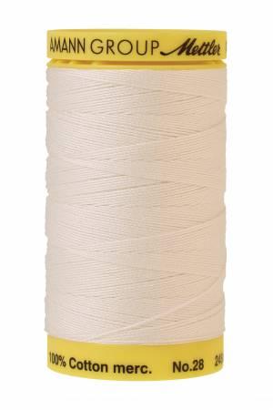 Silk-Finish 28wt Solid Cotton Thread 275YD Candlewick 9129-3000