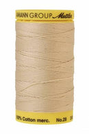 Silk-Finish 28wt Solid Cotton Thread 275YD Eggshell 9129-1000