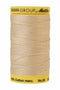 Silk-Finish 28wt Solid Cotton Thread 275YD Eggshell 9129-1000