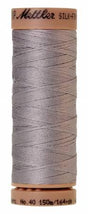 Silk-Finish Ash 40wt 150M Solid Cotton Thread