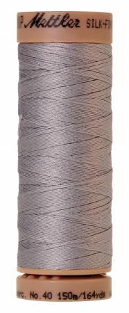 Silk-Finish Ash 40wt 150M Solid Cotton Thread