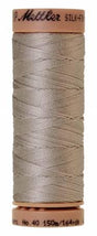 Silk-Finish Ash Mist 40wt 150M Solid Cotton Thread