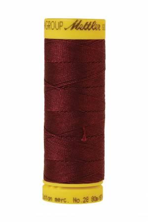 Silk-Finish Beet Red 28wt 87YD Solid Cotton Thread
