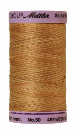 Silk-Finish Bleached Straw 50wt 500M Variegated Cotton Thread