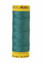 Silk-Finish Blue-green Opal 28wt 87YD Solid Cotton Thread