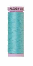 Silk-Finish Blue Curacao 50wt 150M Solid Cotton Thread