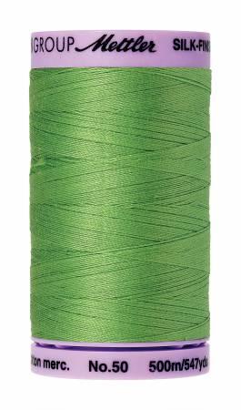 Silk-Finish Bright Mint50wt 500M Solid Cotton Thread