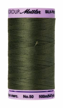 Silk-Finish Burnt Olive50wt 500M Solid Cotton Thread
