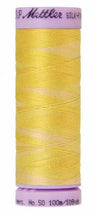 Silk-Finish Canary Yellow 50wt 100M Variegated Cotton Thread