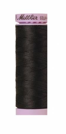Silk-Finish Charcoal 50wt 150M Solid Cotton Thread
