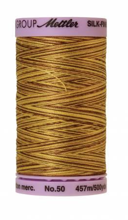 Silk-Finish Choco Banana 50wt 500M Variegated Cotton Thread