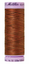 Silk-Finish Chocolatte 50wt 100M Variegated Cotton Thread