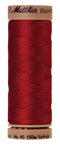 Silk-Finish Country Red 40wt 150M Solid Cotton Thread