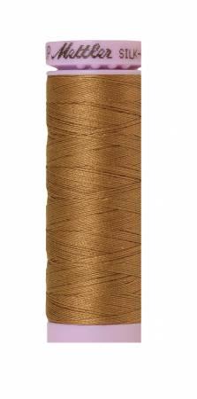 Silk-Finish Dark Tan 50wt 150M Solid Cotton Thread