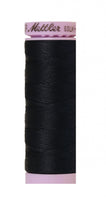 Silk-Finish Darkest Blue 50wt 150M Solid Cotton Thread