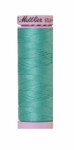 Silk-Finish Deep Aqua 50wt 150M Solid Cotton Thread