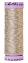 Silk-Finish Dove Gray 50wt 100M Variegated Cotton Thread