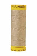 Silk-Finish Eggshell 28wt 87YD Solid Cotton Thread