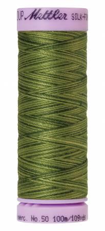 Silk-Finish Ferns 50wt 100M Variegated Cotton Thread