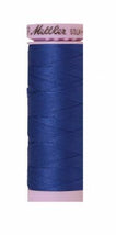 Silk-Finish Fire Blue 50wt 150M Solid Cotton Thread