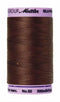 Silk-Finish Friar Brown50wt 500M Solid Cotton Thread