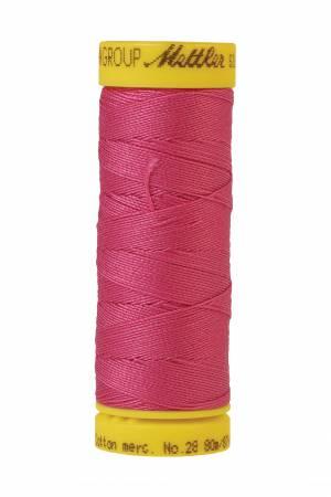 Silk-Finish Hot Pink 28wt 87YD Solid Cotton Thread