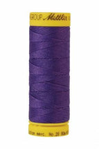 Silk-Finish Iris Blue 28wt 87YD Solid Cotton Thread