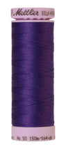 Silk-Finish Iris Blue 50wt 150M Solid Cotton Thread