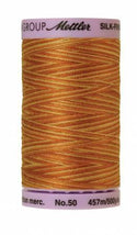 Silk-Finish Lions Mane 50wt 500M Variegated Cotton Thread