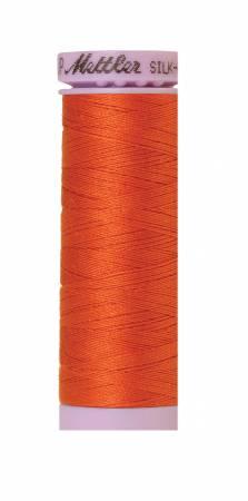 Silk-Finish Mandarin Orange 50wt 150M Solid Cotton Thread