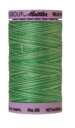 Silk-Finish Minty 50wt 500M Variegated Cotton Thread