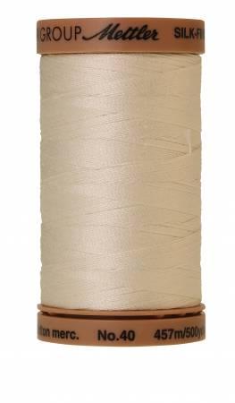 Silk-Finish Muslin 40wt 500M Solid Cotton Thread