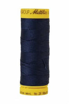 Silk-Finish Navy 28wt 87YD Solid Cotton Thread