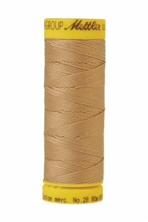 Silk-Finish Oat Straw 28wt 87YD Solid Cotton Thread