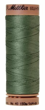Silk-Finish Palm Leaf 40wt 150M Solid Cotton Thread